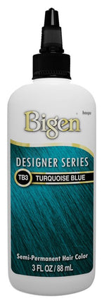 Bigen Semi-Permanent Haircolor #Tb3 Turquoise Blue 3oz