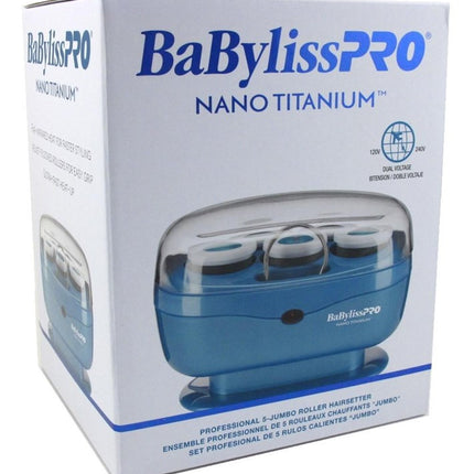 Babyliss Pro Nano Titanium 5 Velvet Flocked Roller Set
