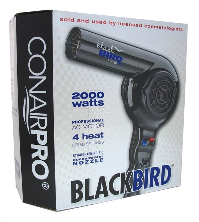 Conair Dryer 2000 Watt Blackbird