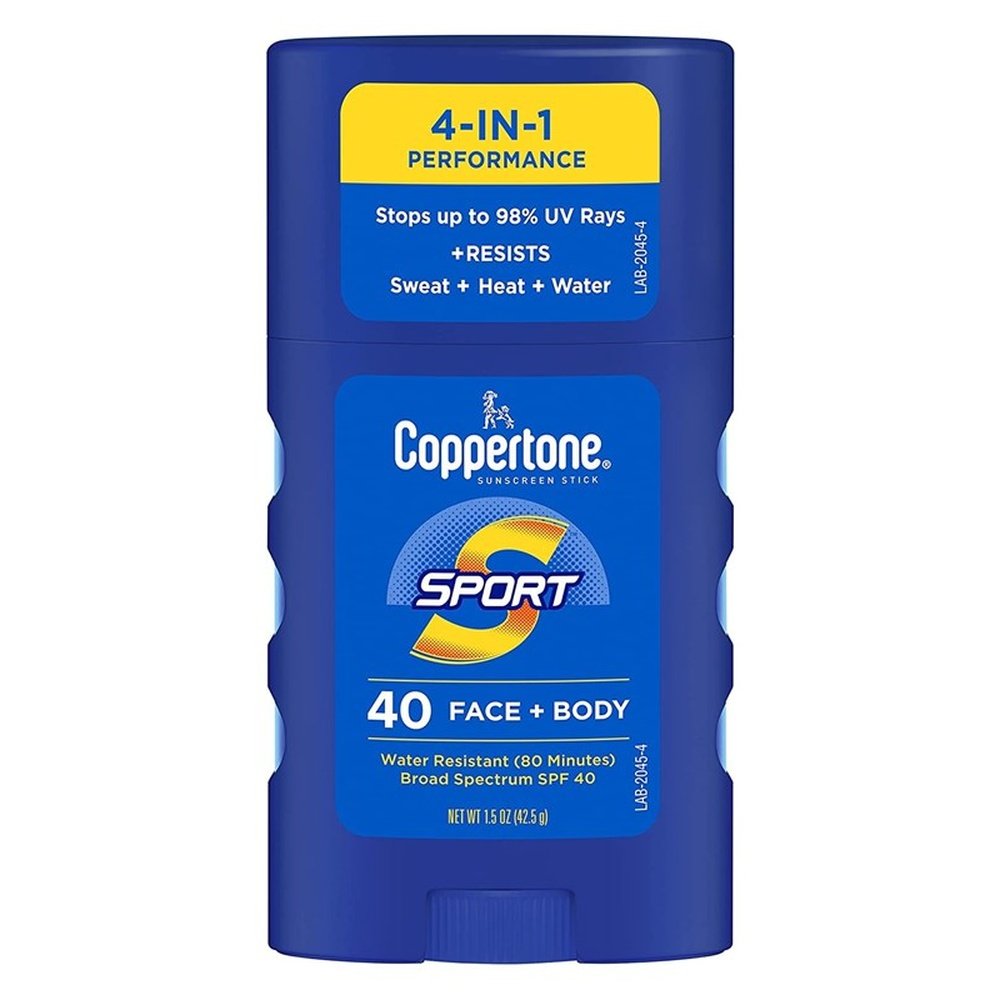 Coppertone Spf#40 Sport Stick Face + Body 1.5oz