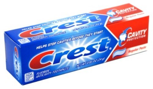 Crest Toothpaste 0.85oz Regular (36 Pieces)