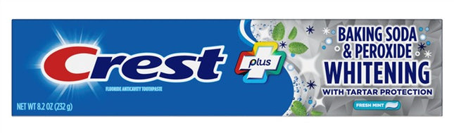 Crest Toothpaste 8.2oz Baking Soda & Peroxide Whitening Mint