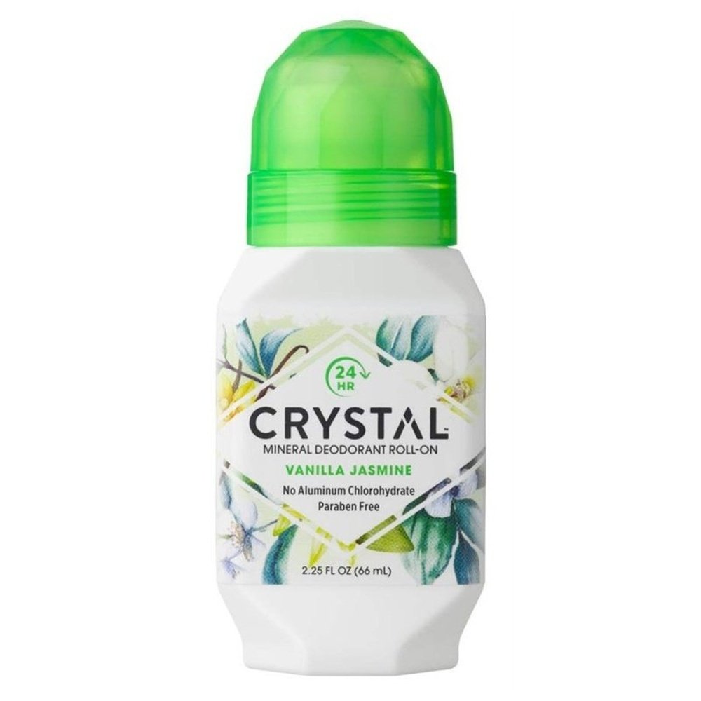 Crystal Deodorant Roll-On 2.25oz Vanilla Jasmine 24Hr