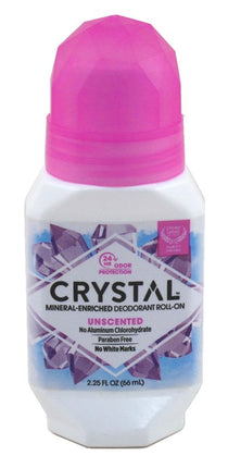 Crystal Deodorant Roll-On 2.25oz Unscented