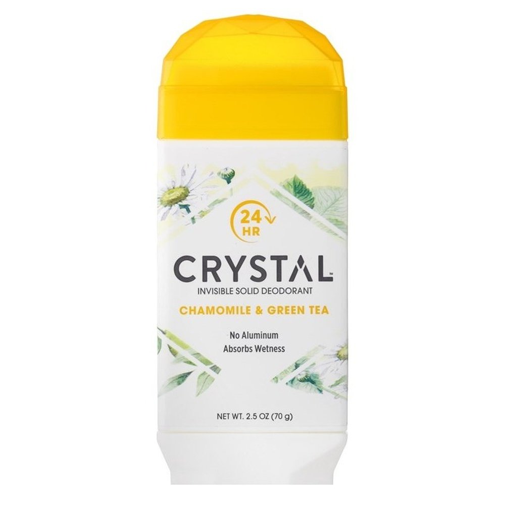 Crystal Deodorant Solid Stick 2.5oz Chamomile & Green Tea