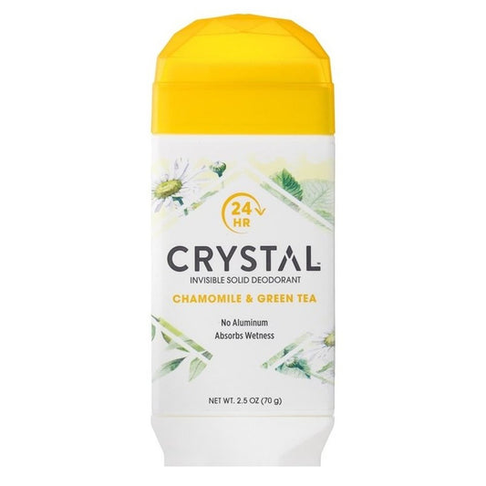 Crystal Deodorant Solid Stick 2.5oz Chamomile & Green Tea