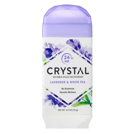 Crystal Deodorant Solid Stick 2.5oz Lavender & White Tea