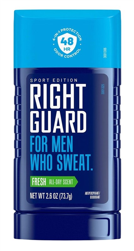 Right Guard Sport 2.6oz Solid Fresh Anti-Perspirant