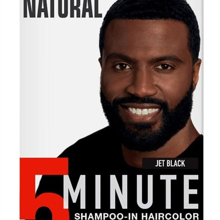Dark & Natural Jet Black 5 Minute Shampoo-In Haircolor