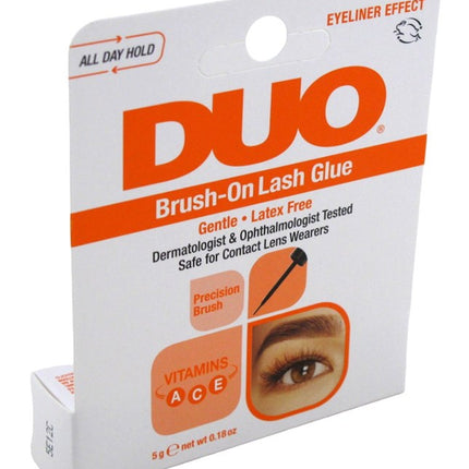 Duo Brush-On Lash Glue Dark Tone 0.18oz