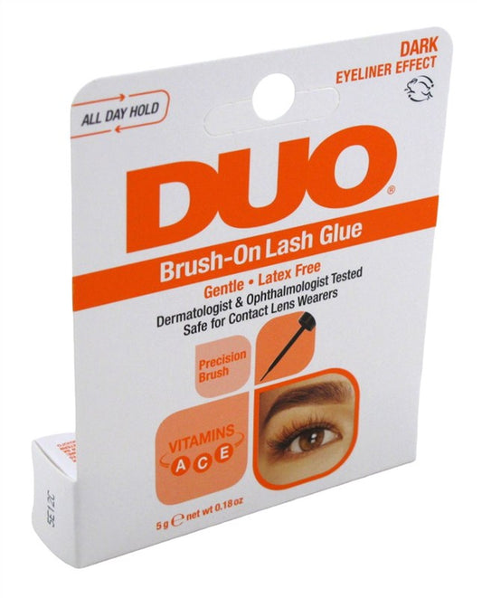 Duo Brush-On Lash Glue Dark Tone 0.18oz