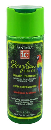 Fantasia Ic Hair Oil Brazilian Keratin Treatment 6oz