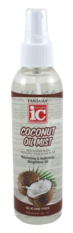 Fantasia Ic Hair Polisher Mist Coconut Oil 6oz Pump