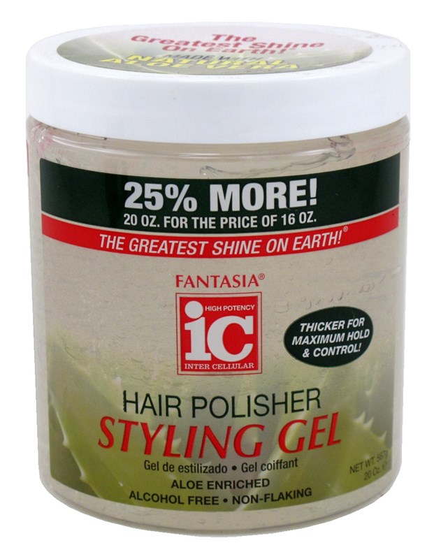Fantasia Ic Styling Gel Aloe Maximum Hold Bonus 20oz