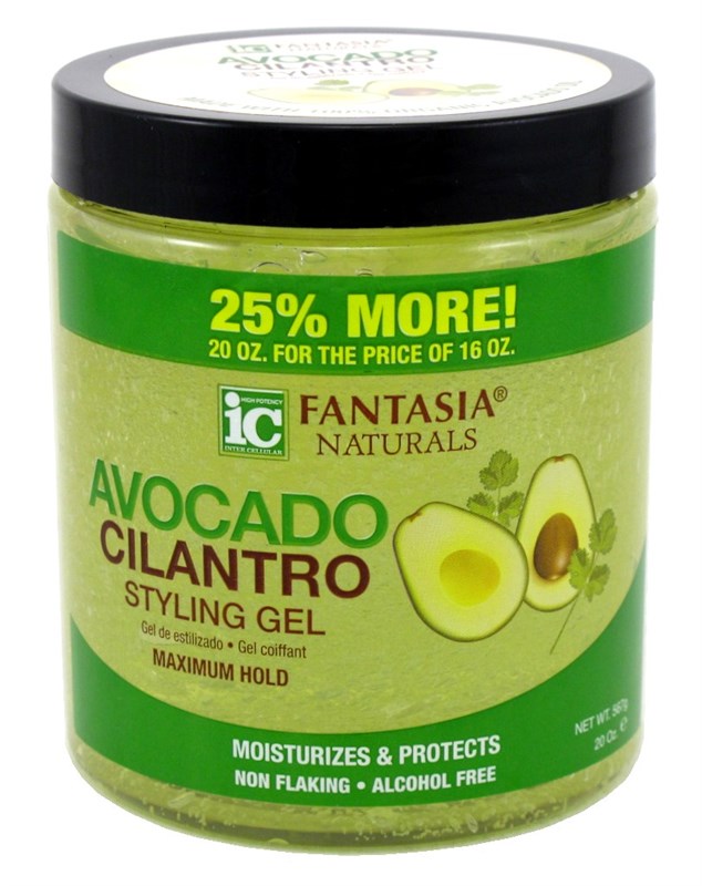 Fantasia Ic Styling Gel Avcado Maximum Hold Bonus 20oz