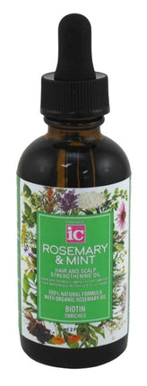 Fantasia Ic Rosemary & Mint Hair & Scalp Strength Oil 2oz
