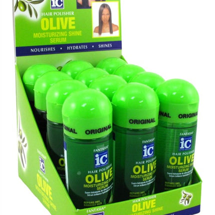 Fantasia Ic Serum Olive Moisturizing Shine 2oz (12 Pieces)
