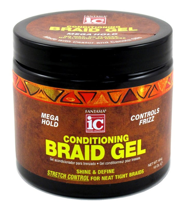 Fantasia Ic Braid Gel Conditioning 16oz