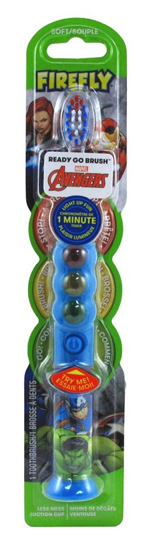 Firefly Toothbrush With Light Up Timer 1 Min Avengers