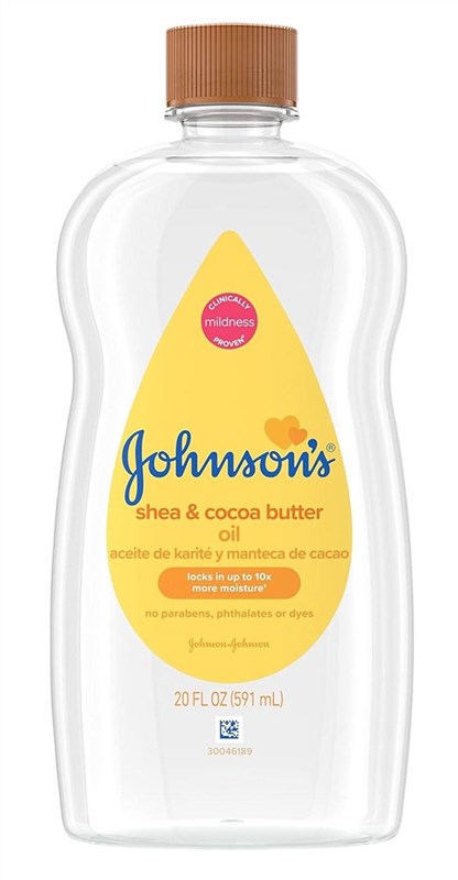 Johnsons Baby Oil Shea & Cocoa Butter 20oz