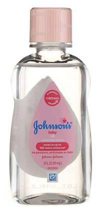 Johnsons Baby Oil 3oz (8 Pieces)