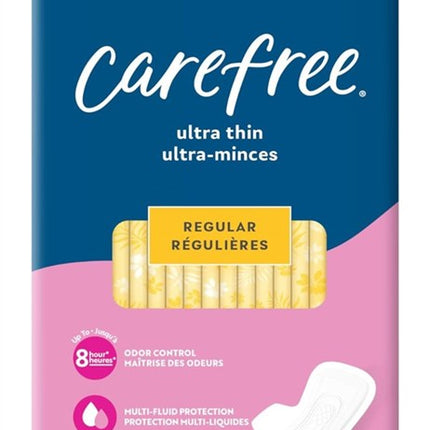 Carefree Ultra Thin Regular With Wings 28 Count