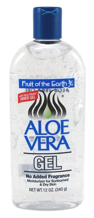 Fruit Of The Earth Aloe Vera 12oz Gel