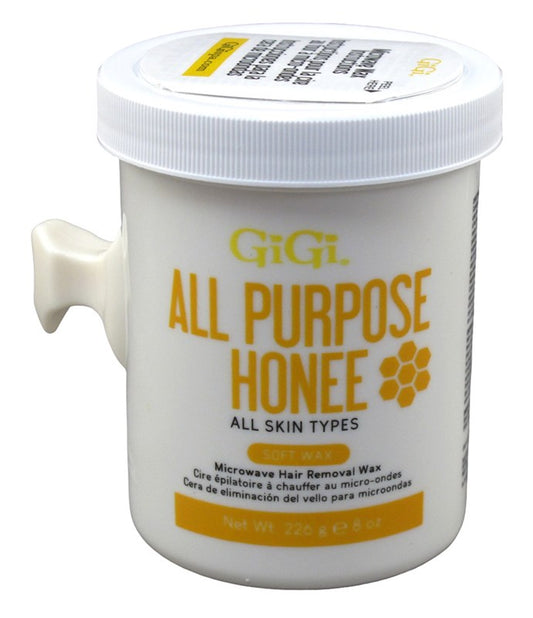 Gigi Microwave All Purpose Honee Wax Formula 8oz Jar