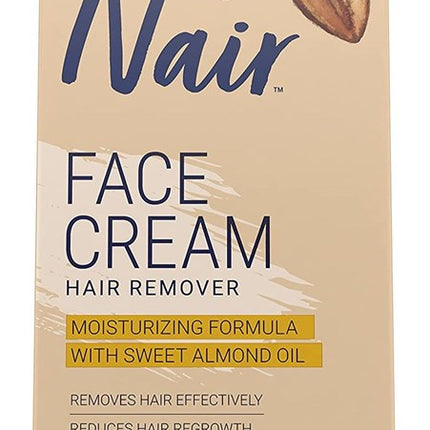 Nair Hair Remover Face Cream Moisturizing 2oz