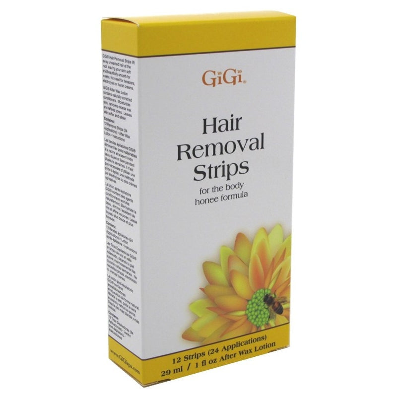 Gigi Strips Body Hair Removal 12 Strips (24 Applications)