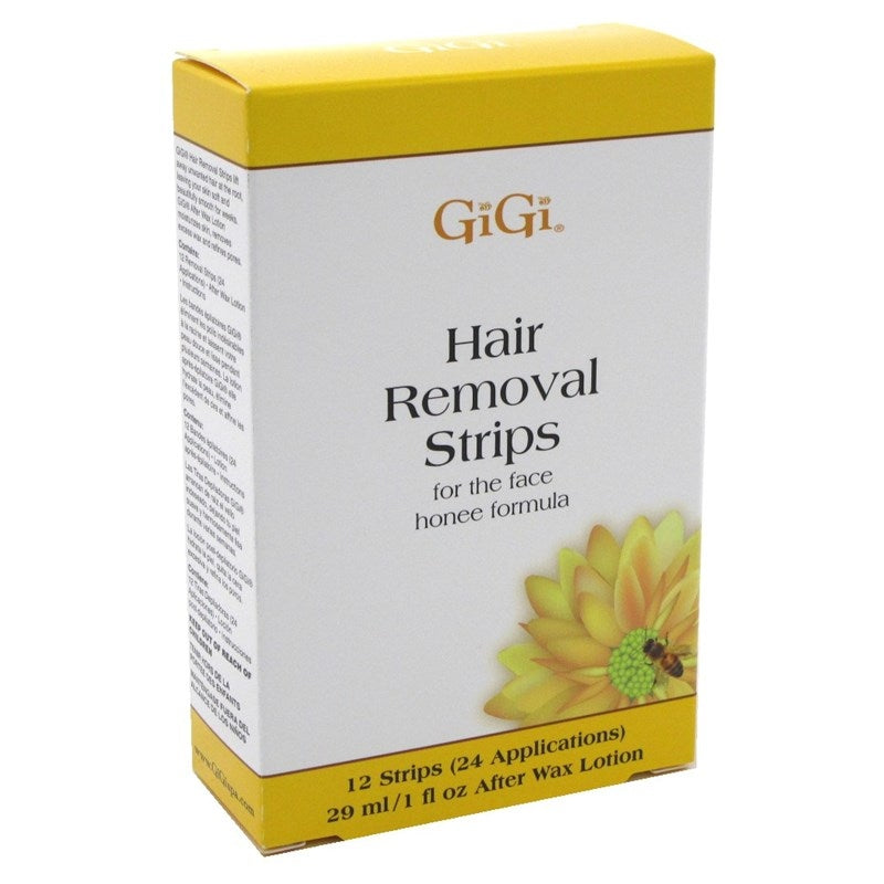 Gigi Strips Face Hair Removal 12 Strips (24 Applications)