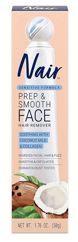 Nair Hair Remover Face Prep & Smooth Sensitive 1.76oz