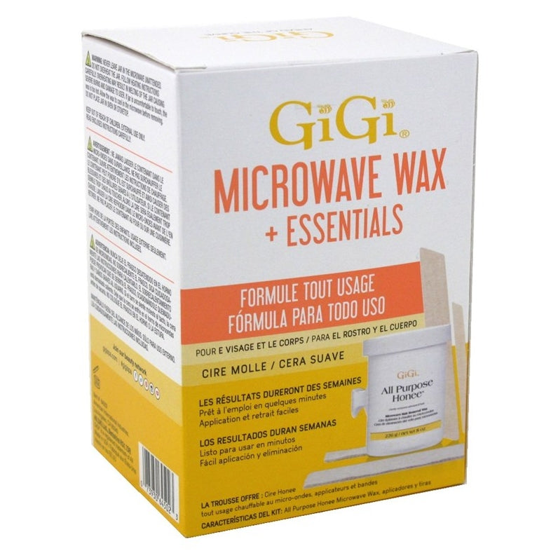 Gigi All Purpose Formula Microwave Wax + Essentials