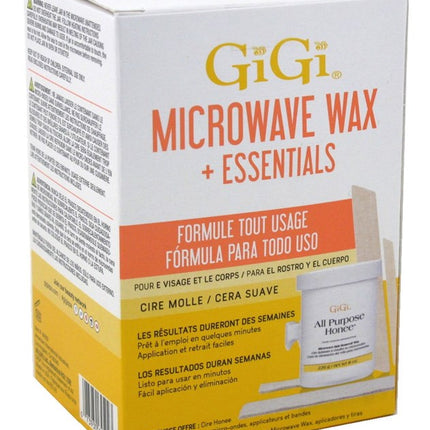 Gigi All Purpose Formula Microwave Wax + Essentials