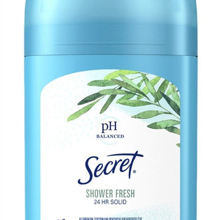 Secret Deodorant Solid 1.7oz Shower Fresh Antiperspirant