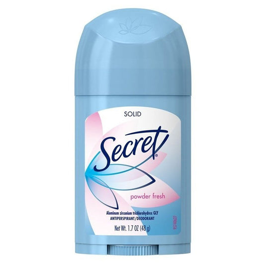 Secret Deodorant Solid 1.7oz Powder Fresh Antiperspirant