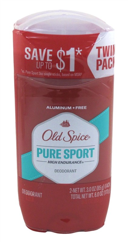 Old Spice Deodorant 3oz Pure Sport Value Pack