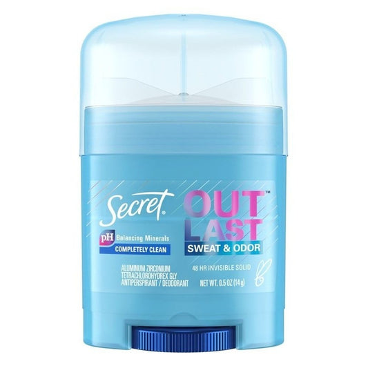 Secret Deodorant Outlast 0.5oz Invisible Solid (12in)