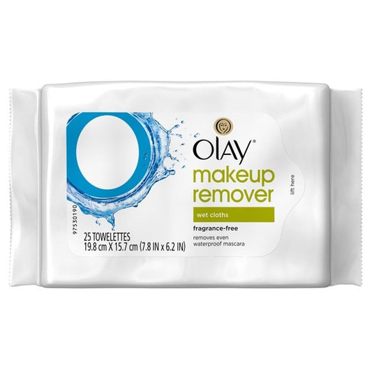 Olay Make-Up Remover Towelettes 25 Count Frag-Free