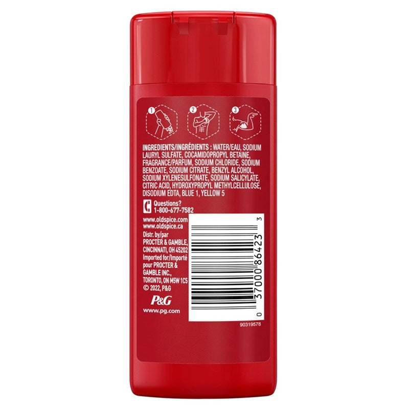 Old Spice Mens Body Wash Swagger Cedarwood 3oz (12in)