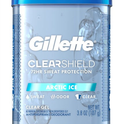 Gillette Deodorant Clear + Dri -Tech Artic Ice 3.8oz