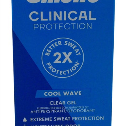 Gillette Deodorant Clinical Clear Gel Cool Wave 1.6oz