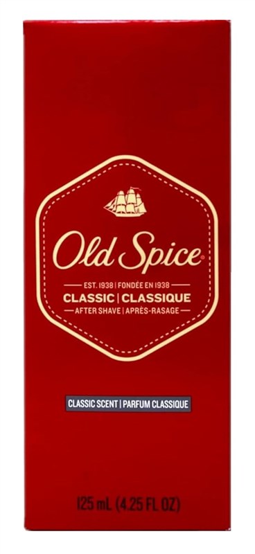Old Spice Classic After Shave Classic Scent 4.25oz