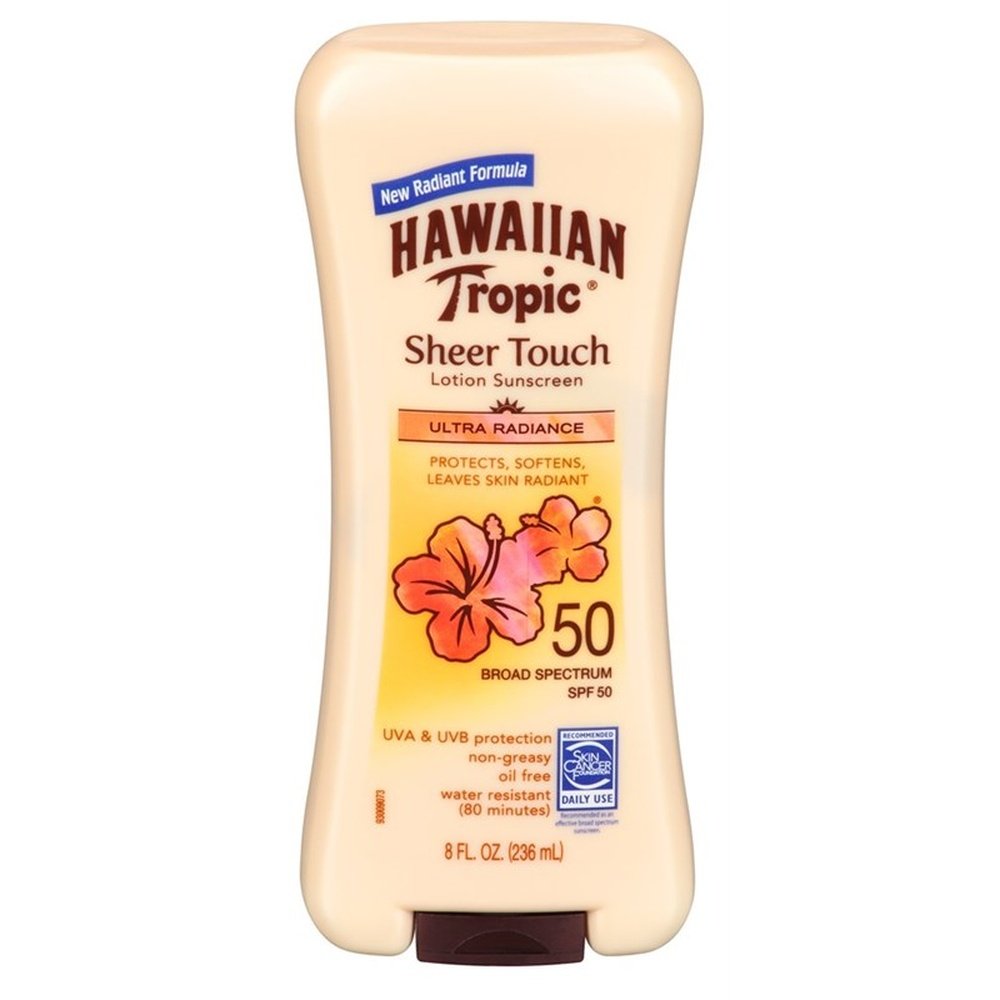 Hawaiian Tropic Lotion Spf#50 Sheer Touch 8oz