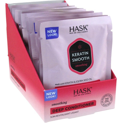 Hask Pks Keratin Smooth Deep Conditioner (12 Pieces) Display