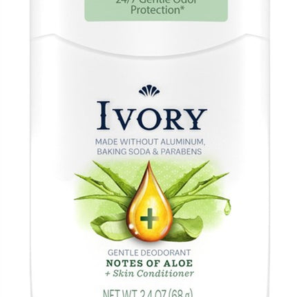 Ivory Deodorant 2.4oz Notes Of Aloe