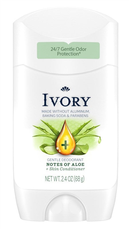 Ivory Deodorant 2.4oz Notes Of Aloe