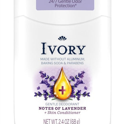Ivory Deodorant 2.4oz Notes Of Lavender