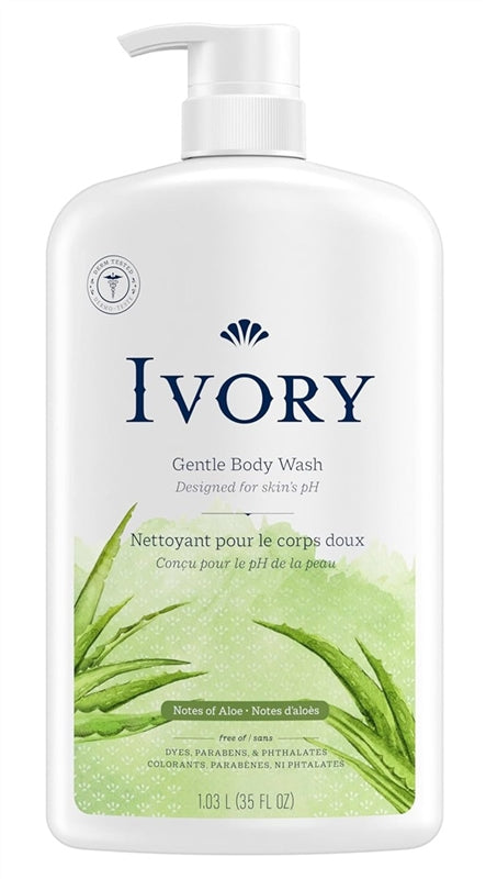 Ivory Body Wash Notes Of Aloe 35oz Pump