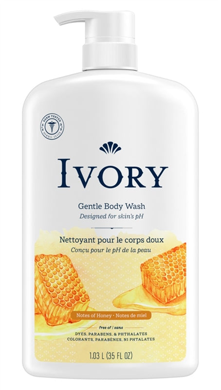 Ivory Body Wash Notes Of Honey 35oz Pump